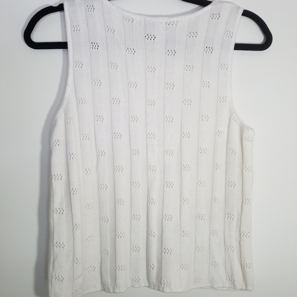 NY Style - White Knitted Top! - Picture 5 of 5